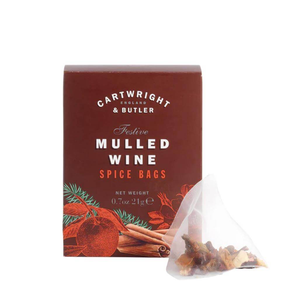 Cartwright & Butler Mulled Wine Spice Bags 21g